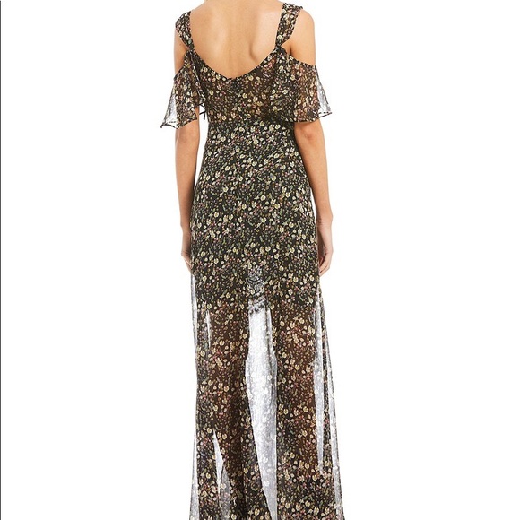 HP⭐️NWT French Connection Cold Shoulder Maxi Dress - Picture 3 of 8